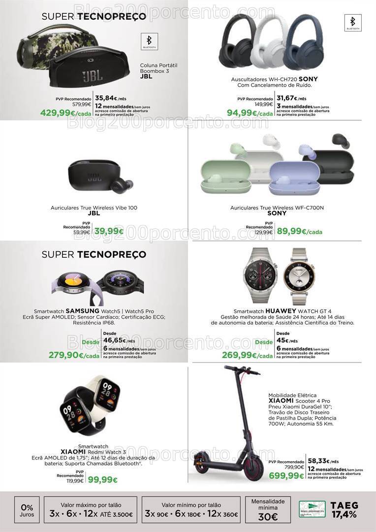 Antevisão Folheto EL CORTE INGLÉS Tecnologia Promoções de 22 setembro a 5 outubro