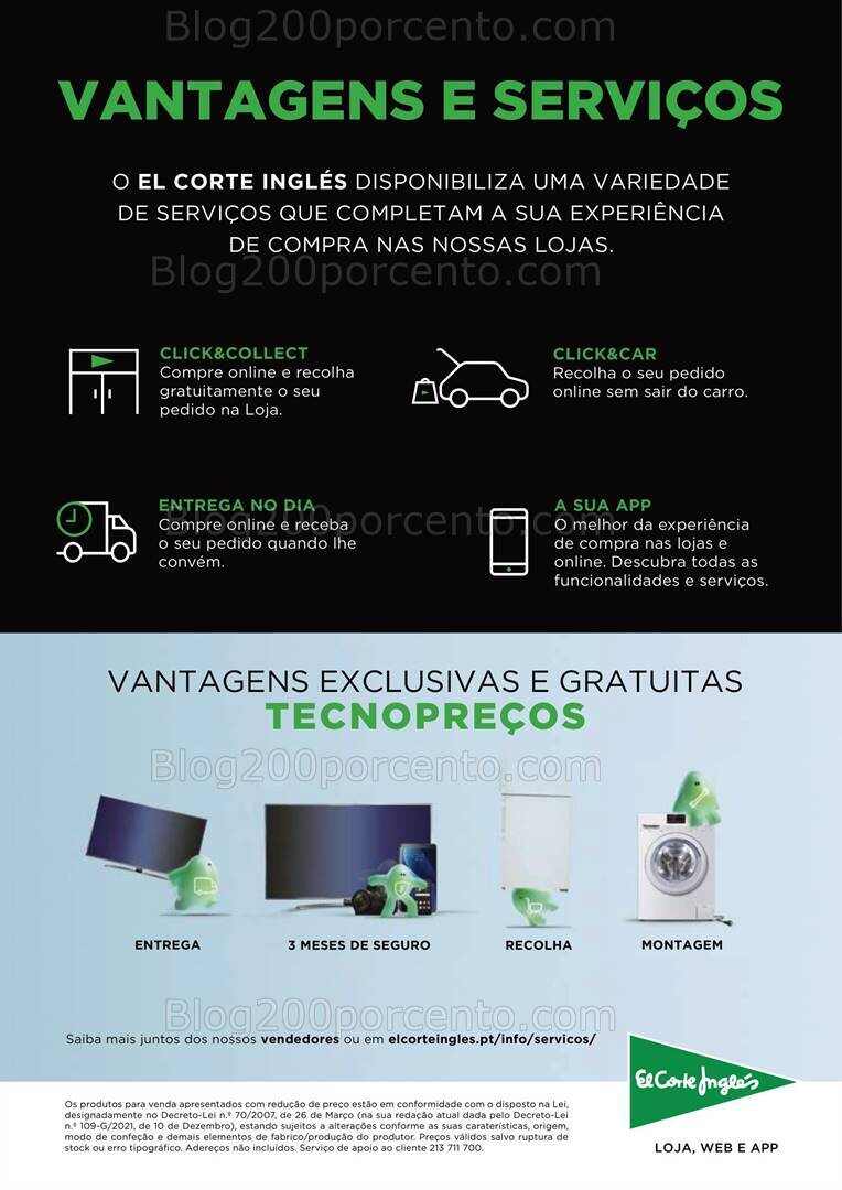 Antevisão Folheto EL CORTE INGLÉS Tecnologia Promoções de 22 setembro a 5 outubro
