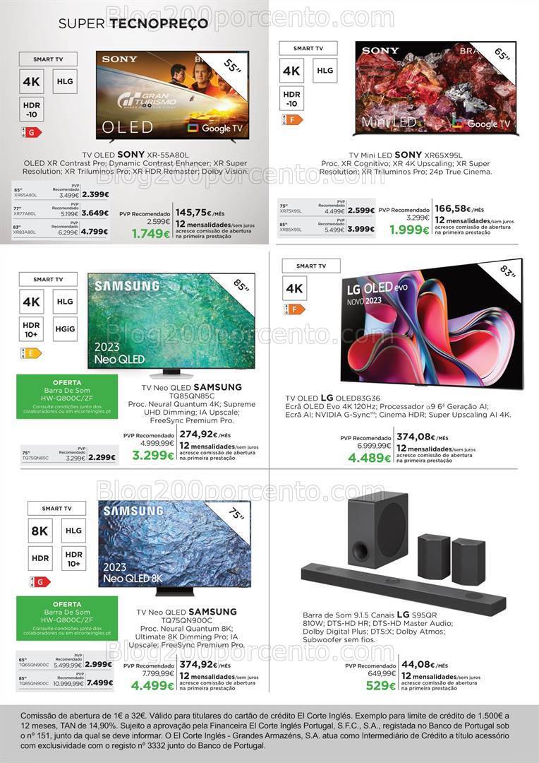 Antevisão Folheto EL CORTE INGLÉS Promoções de 26 março a 1 abril