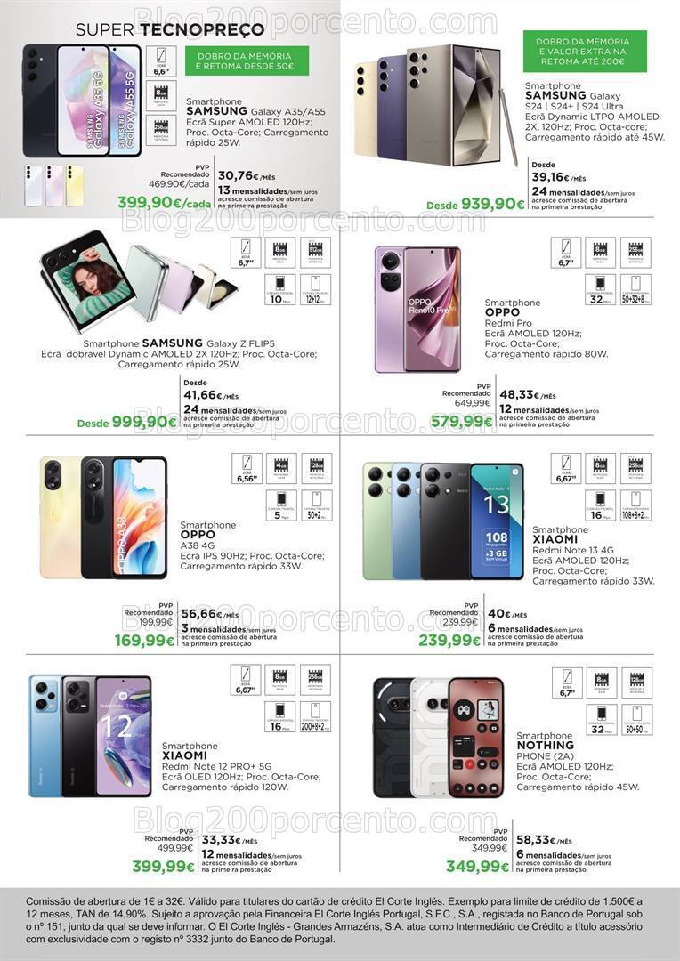 Antevisão Folheto EL CORTE INGLÉS Promoções de 26 março a 1 abril