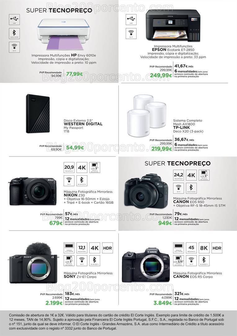 Antevisão Folheto EL CORTE INGLÉS Promoções de 26 março a 1 abril