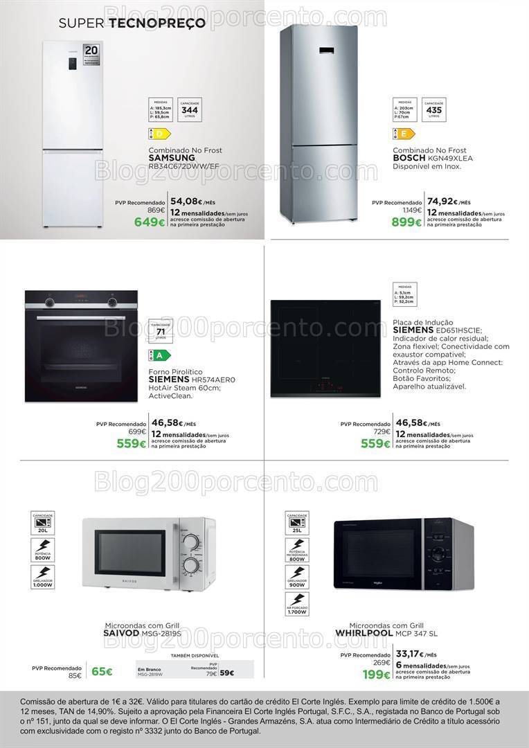 Antevisão Folheto EL CORTE INGLÉS Promoções de 26 março a 1 abril