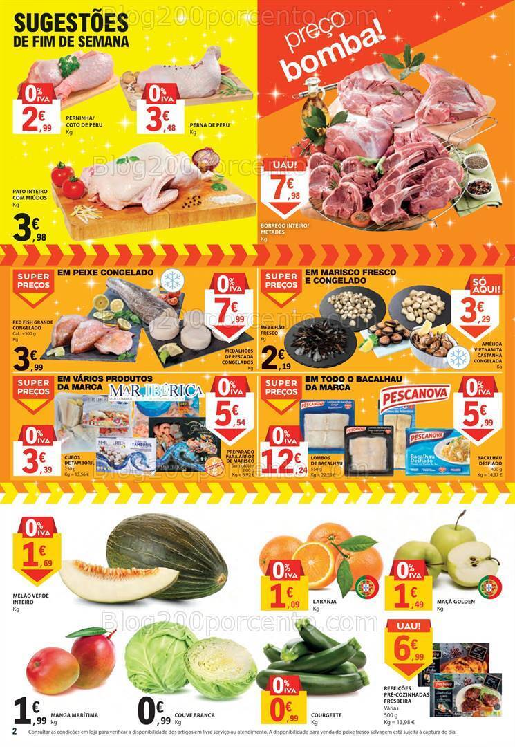 Antevisão Folheto E-LECLERC Promoções Fim de Semana - 22 a 24 dezembro