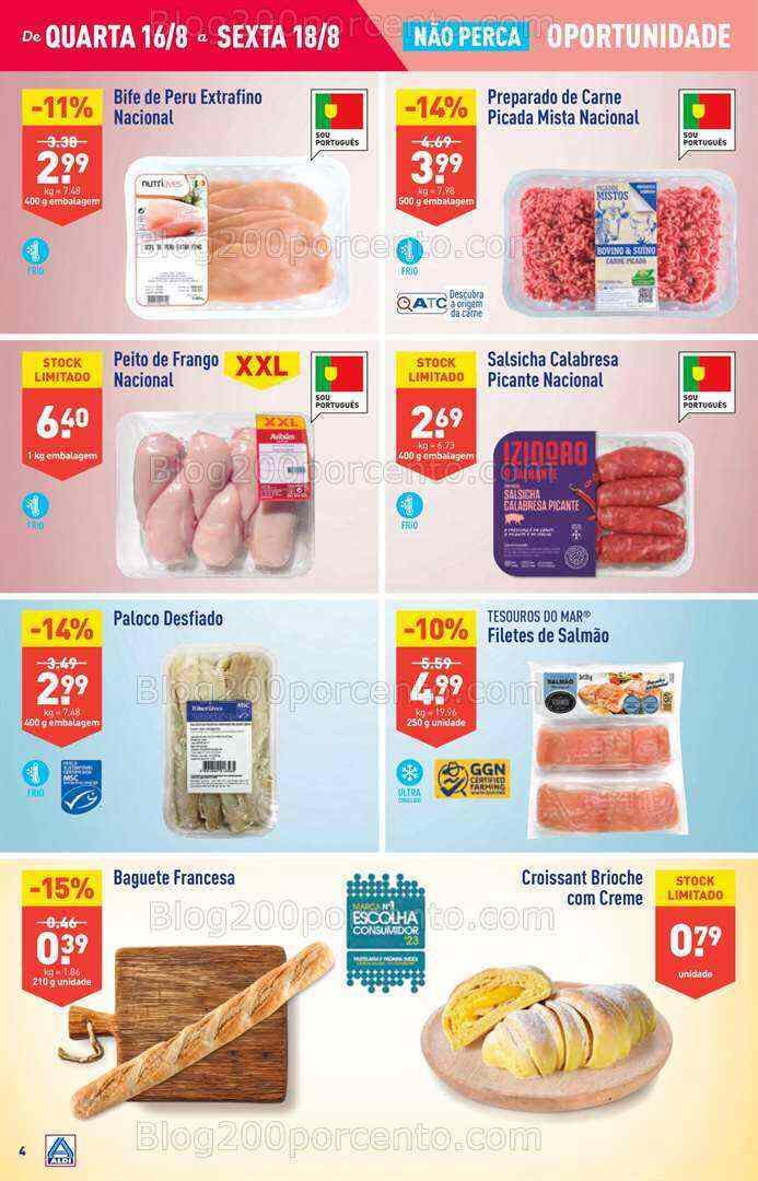 Antevisão Folheto ALDI Promoções de 16 a 22 agosto