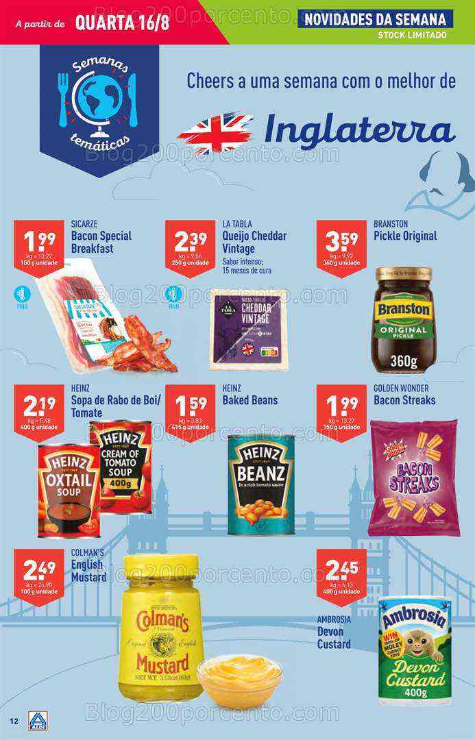 Antevisão Folheto ALDI Promoções de 16 a 22 agosto
