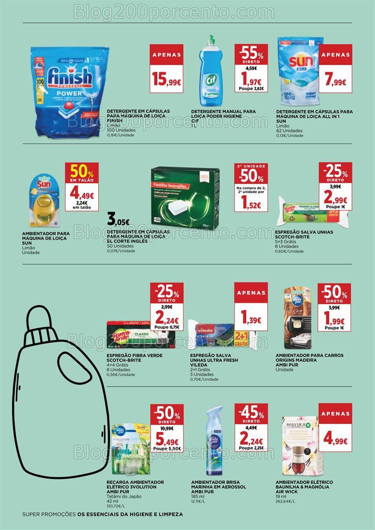 Antevisão Folheto EL CORTE INGLÉS Promoções de 23 agosto a 5 setembro