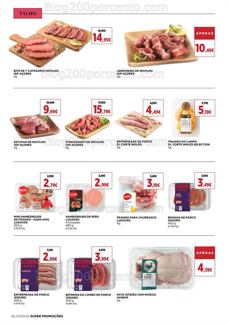 Antevisão Folheto EL CORTE INGLÉS Promoções de 23 agosto a 5 setembro