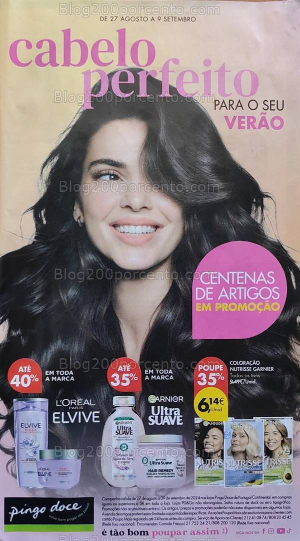 Antevisão Folheto PINGO DOCE Beleza Promoções de 27 agosto a 9 setembro