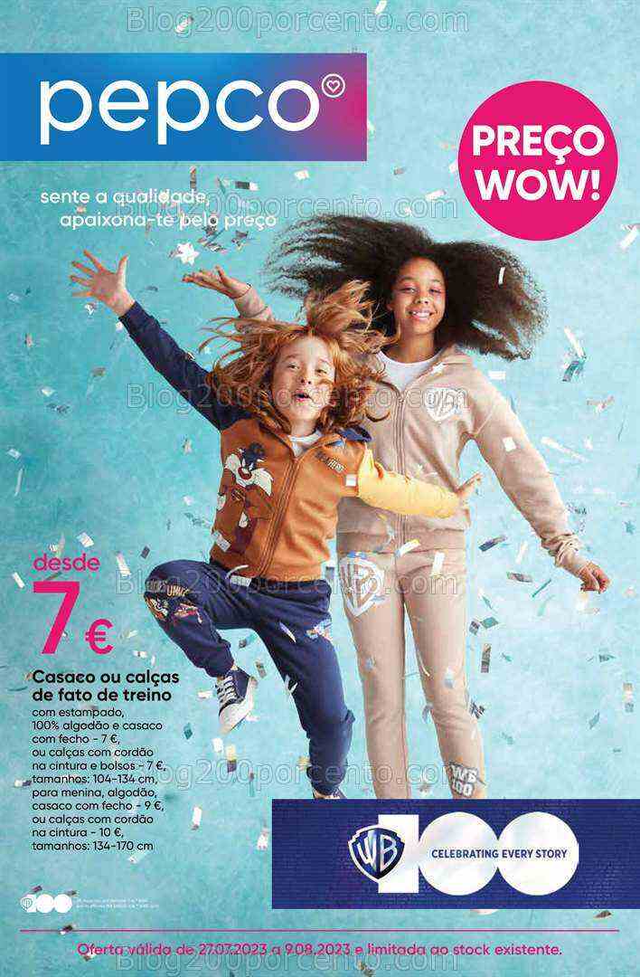 Antevisão Folheto PEPCO Bazar + Moda Promoções de 27 julho a 9 agosto