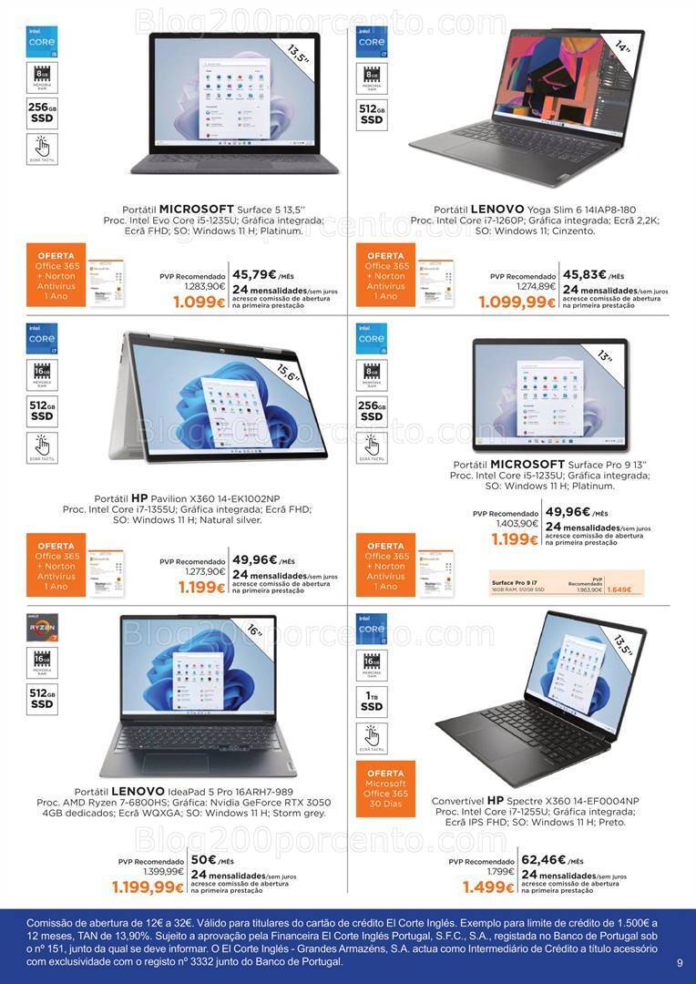 Antevisão Folheto EL CORTE INGLÉS Regresso às Aulas Promoções de 25 agosto a 17 setembro