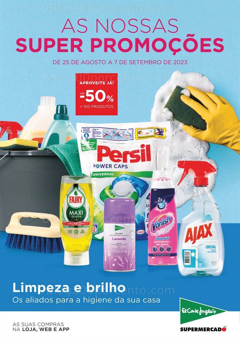 Antevisão Folheto EL CORTE INGLÉS Promoções de 25 agosto a 7 setembro