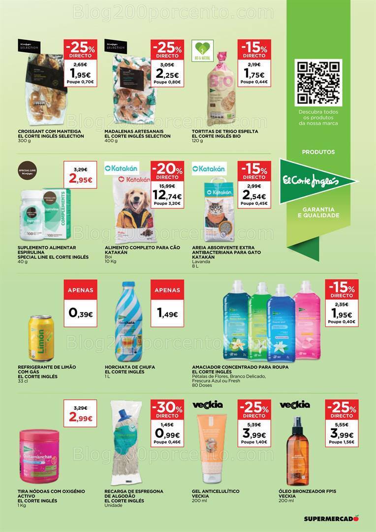 Antevisão Folheto EL CORTE INGLÉS Promoções de 25 agosto a 7 setembro
