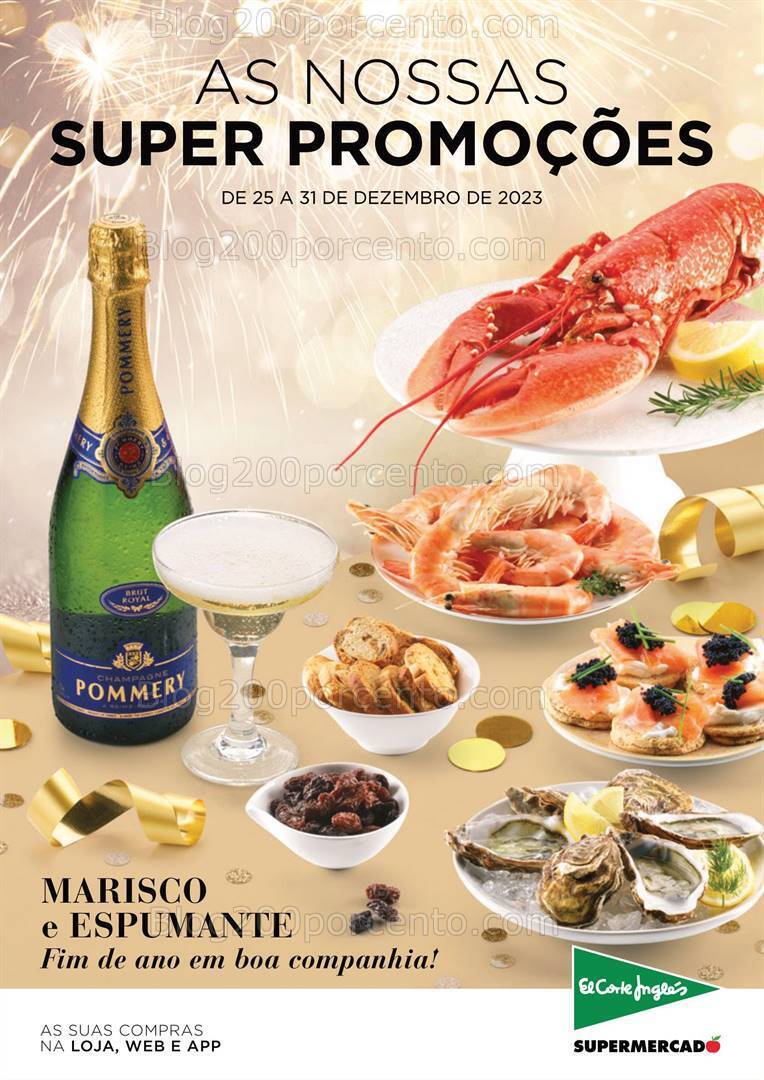 Antevisão Folheto EL CORTE INGLÉS Promoções de 25 a 31 dezembro