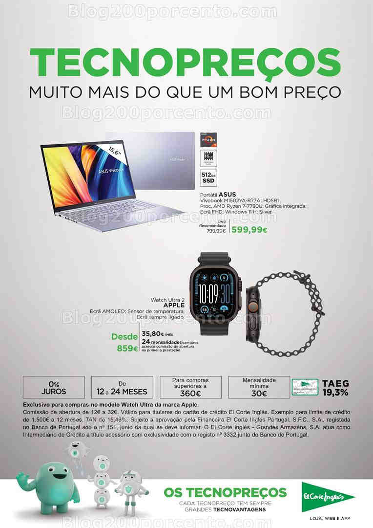 Antevisão Folheto EL CORTE INGLÉS Tecnologia Promoções até 11 maio
