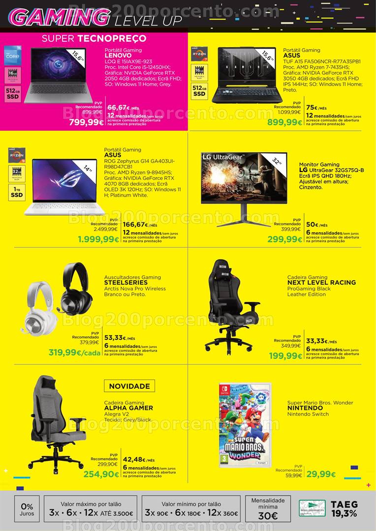 Antevisão Folheto EL CORTE INGLÉS Tecnologia Promoções até 11 maio