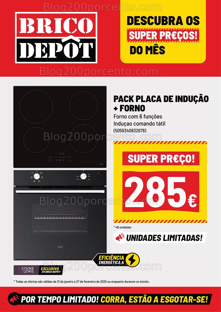 Antevisão Folheto BRICO-DEPÔT Promoções de 31 janeiro a 27 fevereiro