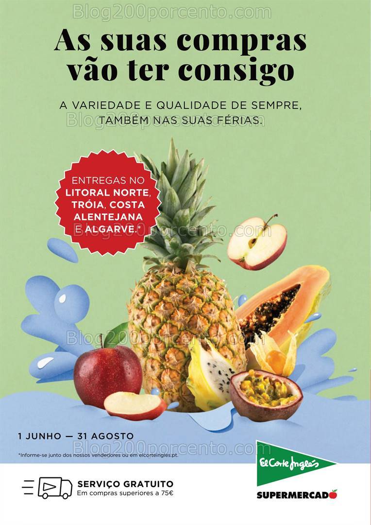 Antevisão Folheto EL CORTE INGLÉS Promoções de 26 julho a 8 agosto