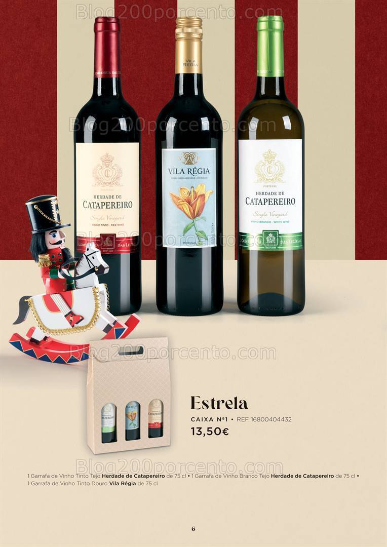 Antevisão Folheto EL CORTE INGLÉS Cabazes de Natal Promoções de 27 outubro a 24 dezembro