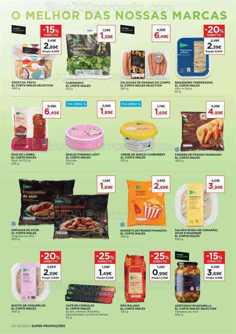 Antevisão Folheto EL CORTE INGLÉS Promoções de 28 julho a 10 agosto