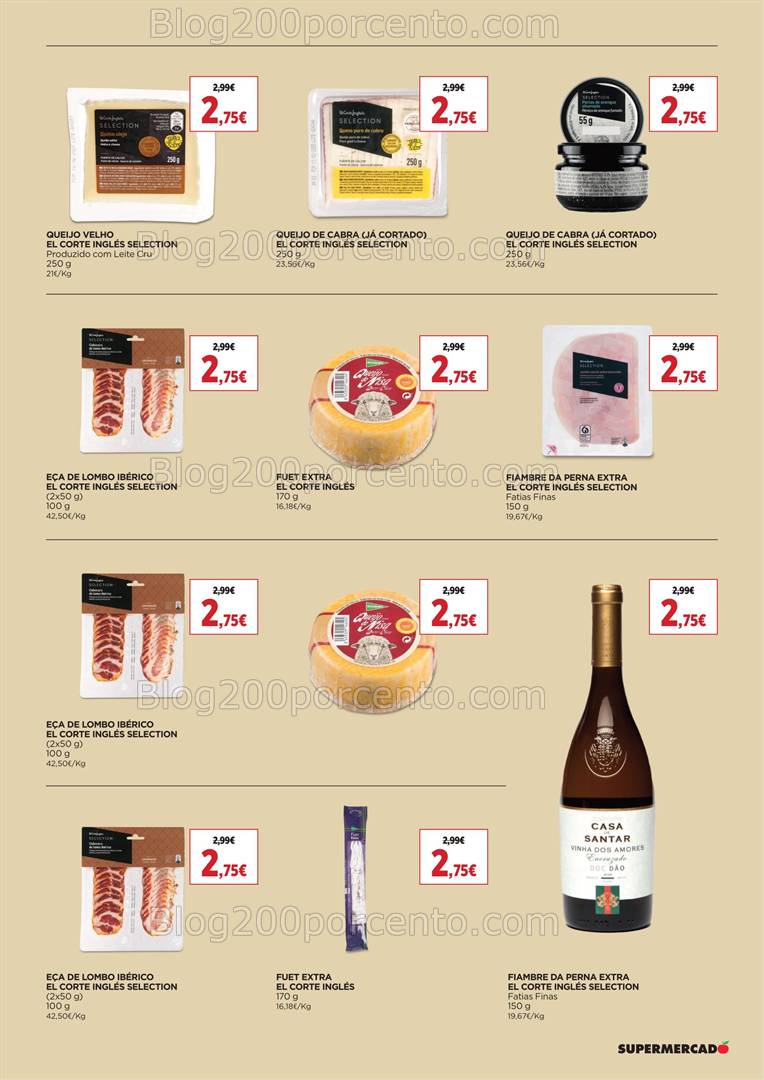 Antevisão Folheto EL CORTE INLGÉS Especial Páscoa Promoções de 28 março a 20 abril