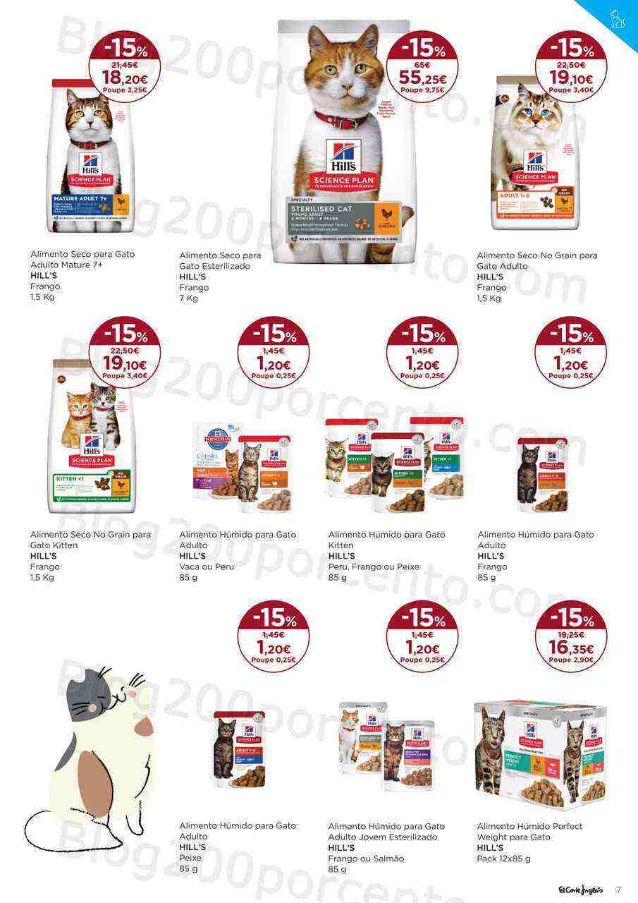 Antevisão Folheto EL CORTE INGLÉS Especial Pets Promoções de 3 a 17 março