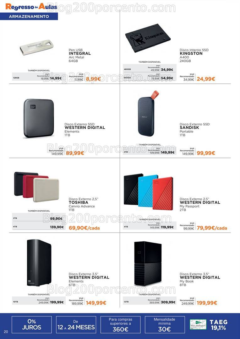 Antevisão Folheto EL CORTE INGLÉS Regresso às Aulas Promoções até 19 de setembro