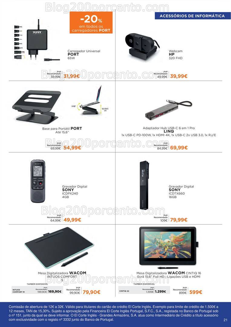 Antevisão Folheto EL CORTE INGLÉS Regresso às Aulas Promoções até 19 de setembro