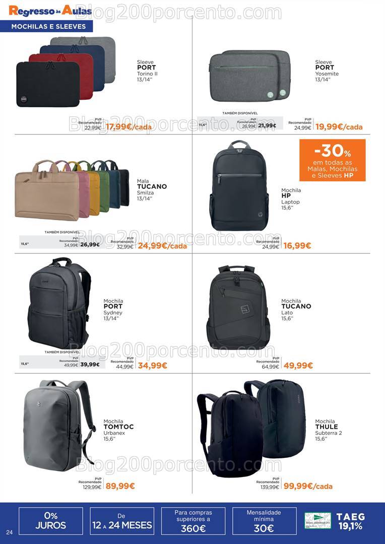 Antevisão Folheto EL CORTE INGLÉS Regresso às Aulas Promoções até 19 de setembro