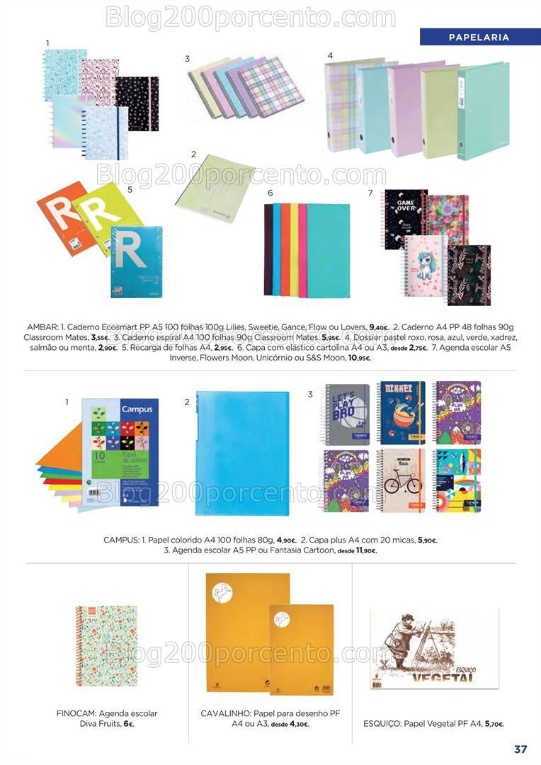 Antevisão Folheto EL CORTE INGLÉS Regresso às Aulas Promoções até 19 de setembro