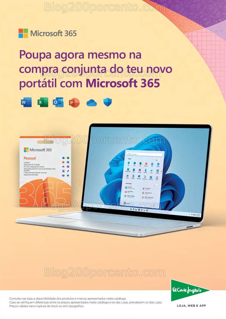 Antevisão Folheto EL CORTE INGLÉS Regresso às Aulas Promoções até 19 de setembro