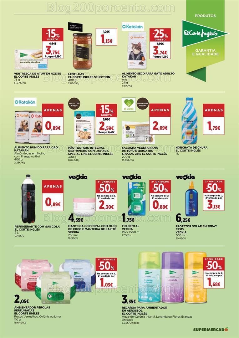 Antevisão Folheto EL CORTE INGLÉS Promoções de 31 maio a 13 junho