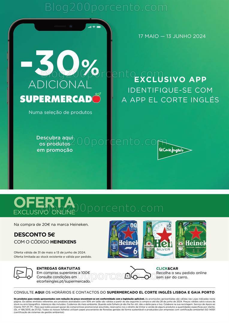 Antevisão Folheto EL CORTE INGLÉS Promoções de 31 maio a 13 junho