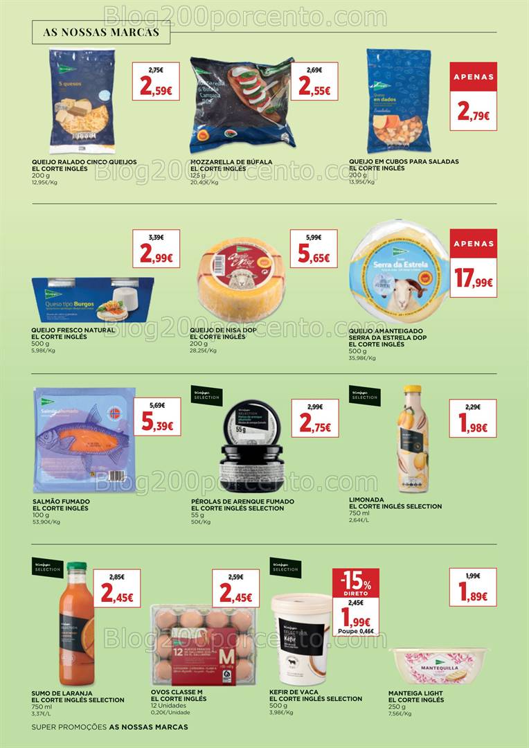 Antevisão Folheto EL CORTE INGLÉS Promoções de 31 janeiro a 13 fevereiro