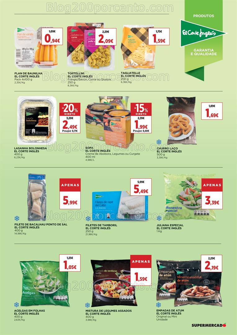 Antevisão Folheto EL CORTE INGLÉS Promoções de 31 janeiro a 13 fevereiro