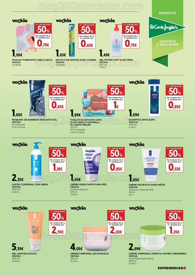 Antevisão Folheto EL CORTE INGLÉS Promoções de 31 janeiro a 13 fevereiro