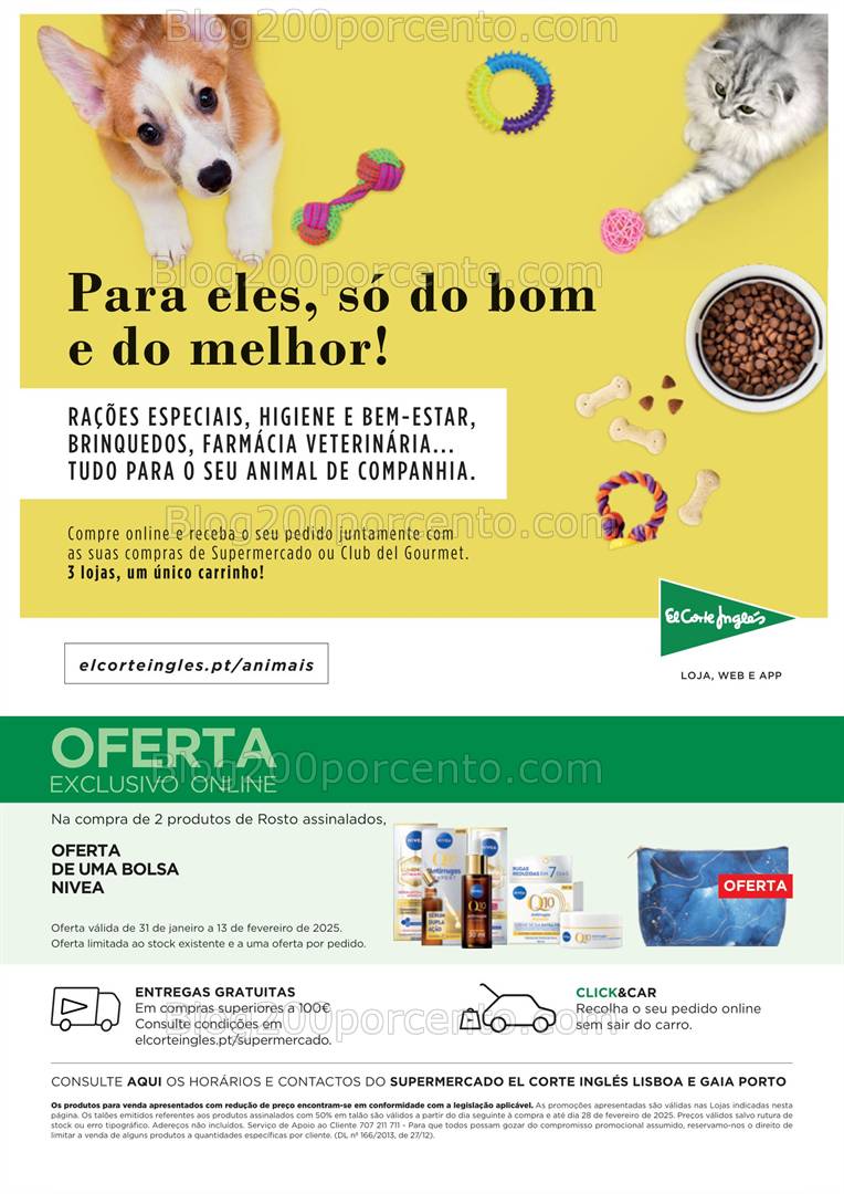 Antevisão Folheto EL CORTE INGLÉS Promoções de 31 janeiro a 13 fevereiro