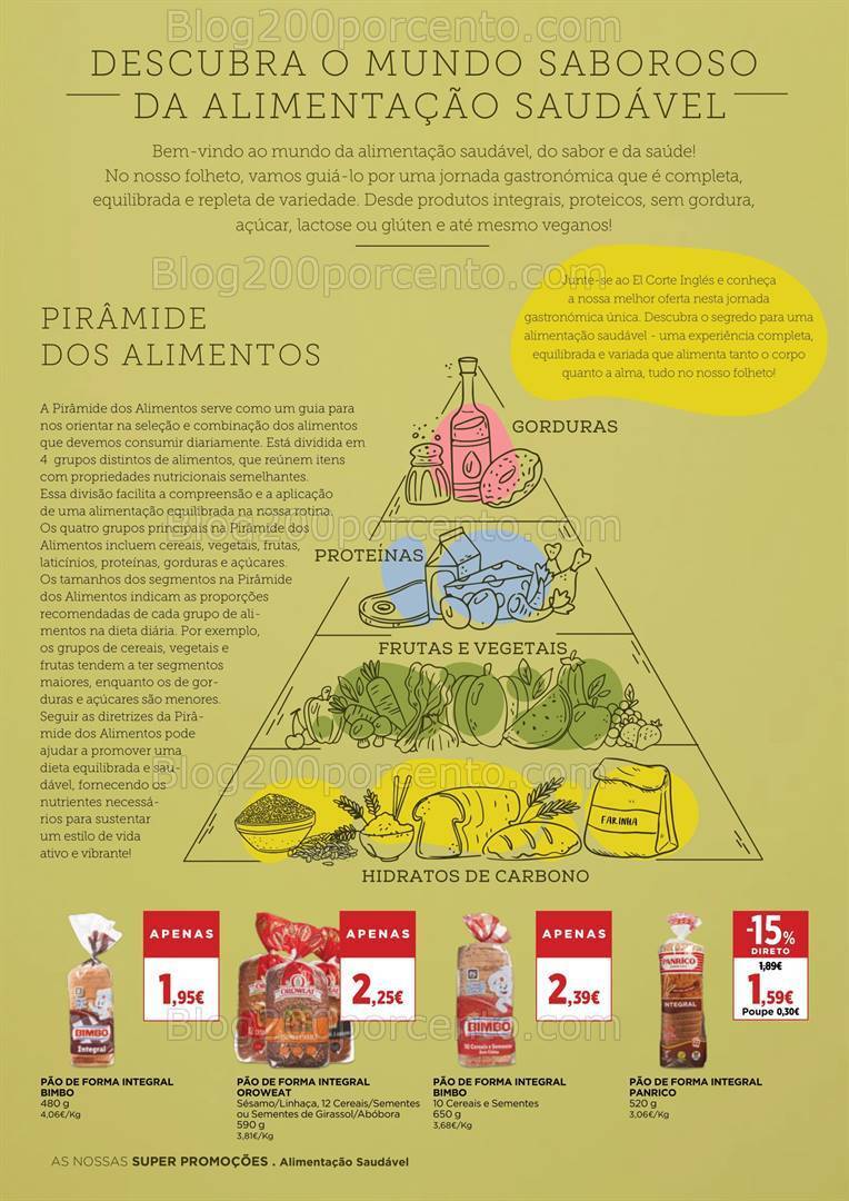 Antevisão Folheto EL CORTE INGLÉS Promoções de 3 a 16 maio