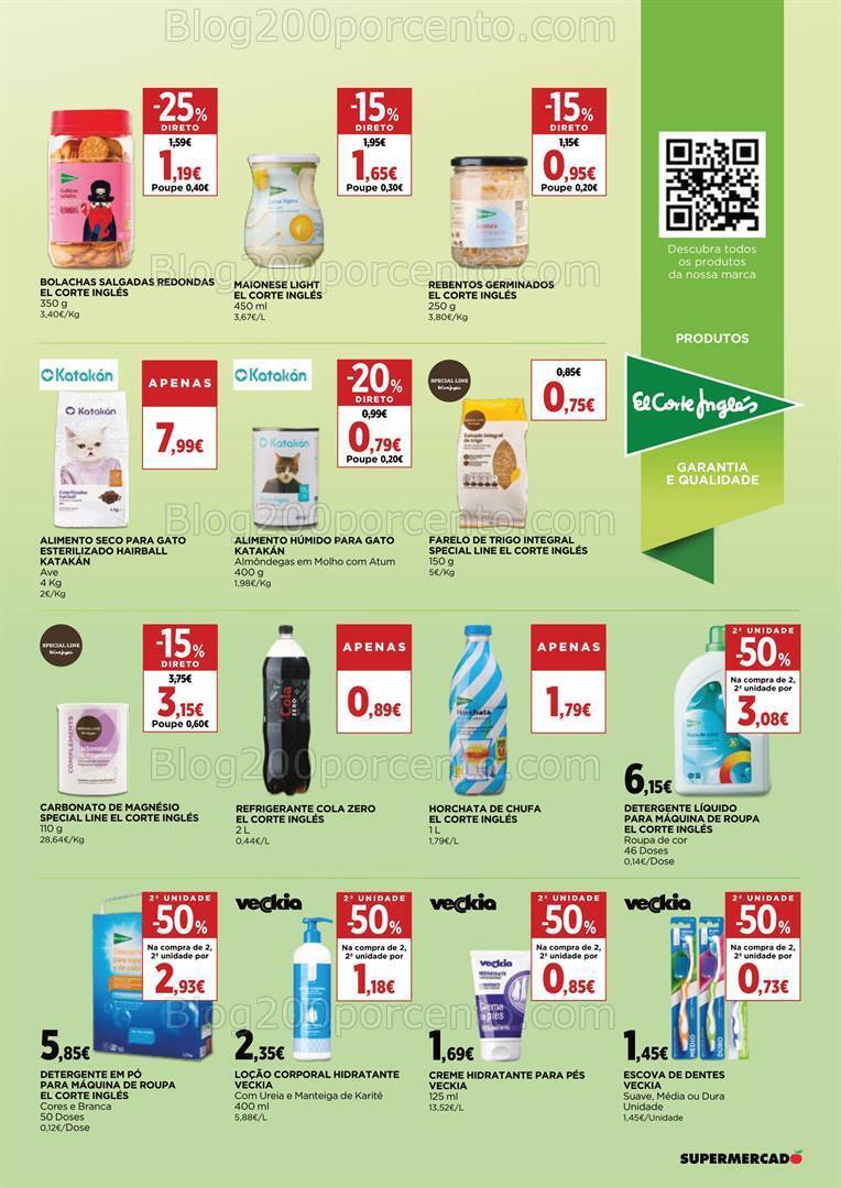 Antevisão Folheto EL CORTE INGLÉS Promoções de 3 a 16 maio