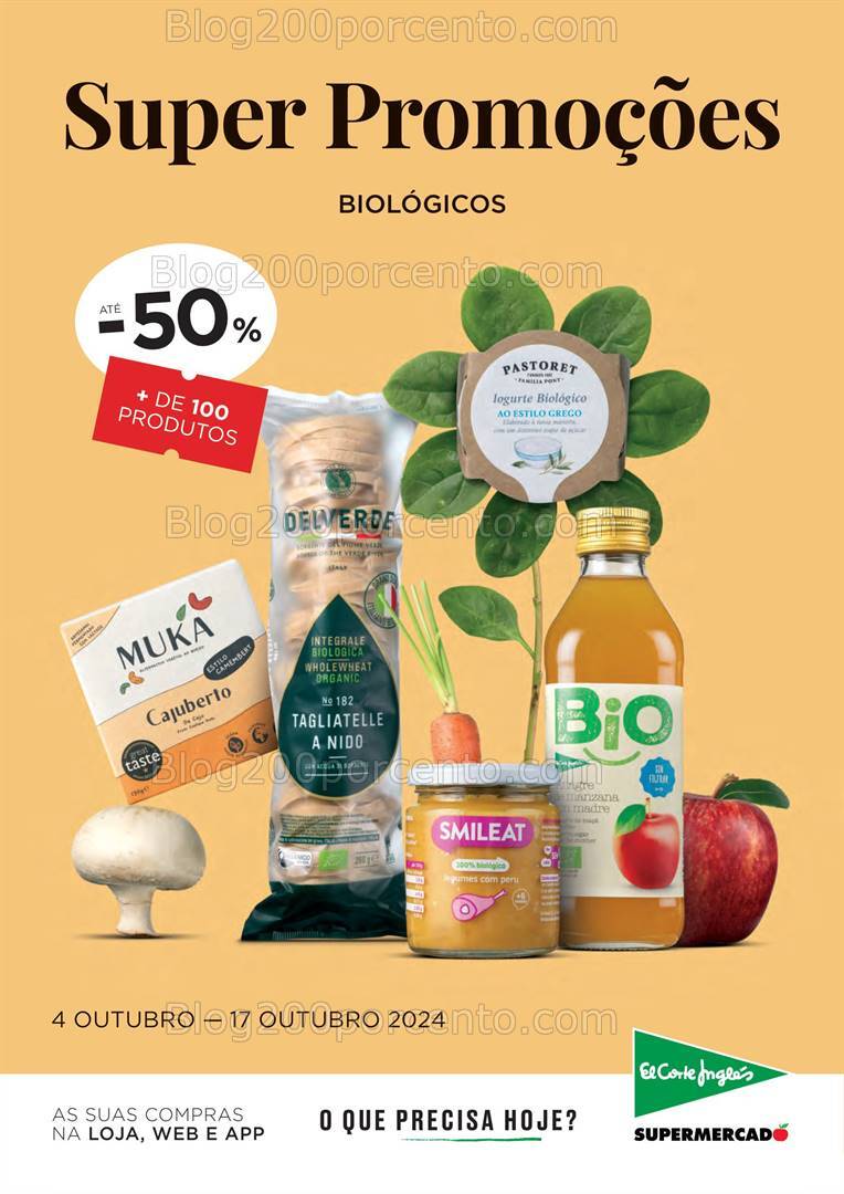 Antevisão Folheto EL CORTE INGLÉS Promoções de 4 a 17 outubro