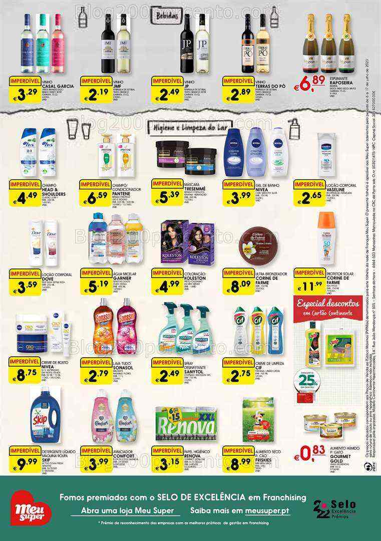 Antevisão Folheto MEU SUPER Promoções de 6 a 17 julho