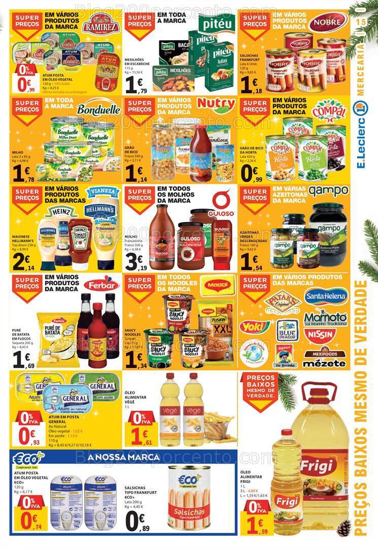 Antevisão Folheto E-LECLERC Promoções de 23 a 29 novembro