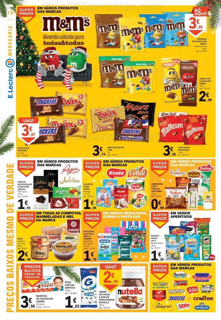 Antevisão Folheto E-LECLERC Promoções de 23 a 29 novembro