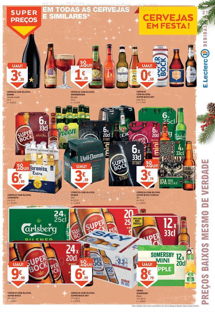 Antevisão Folheto E-LECLERC Promoções de 23 a 29 novembro