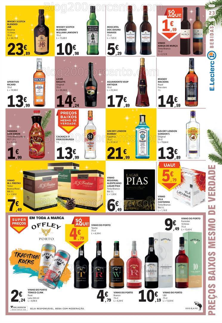 Antevisão Folheto E-LECLERC Promoções de 23 a 29 novembro