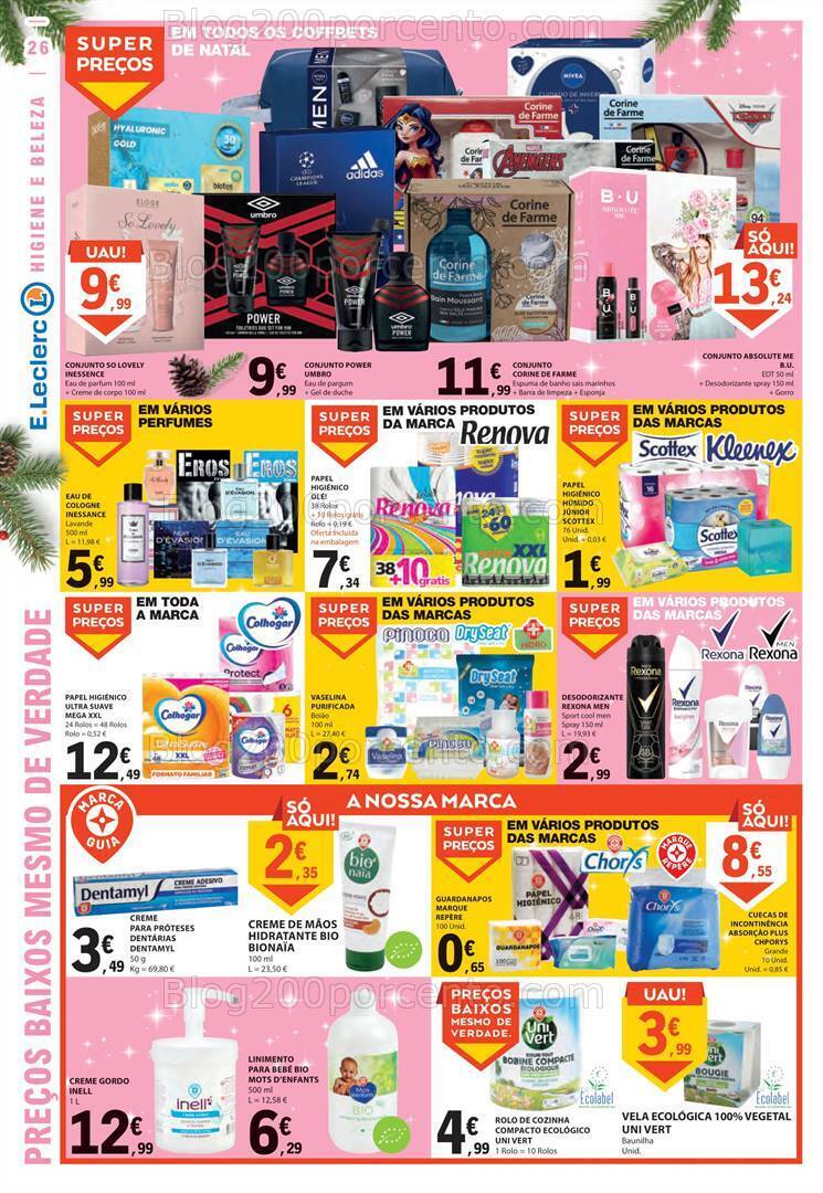 Antevisão Folheto E-LECLERC Promoções de 23 a 29 novembro
