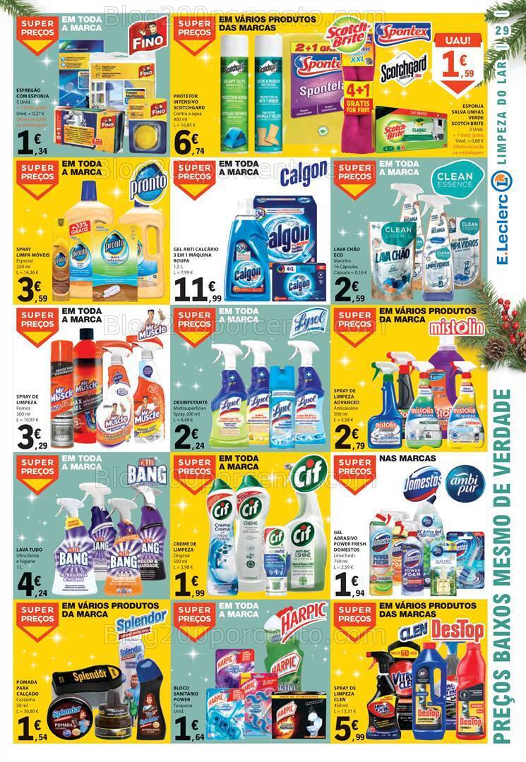 Antevisão Folheto E-LECLERC Promoções de 23 a 29 novembro