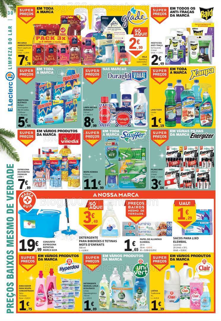 Antevisão Folheto E-LECLERC Promoções de 23 a 29 novembro