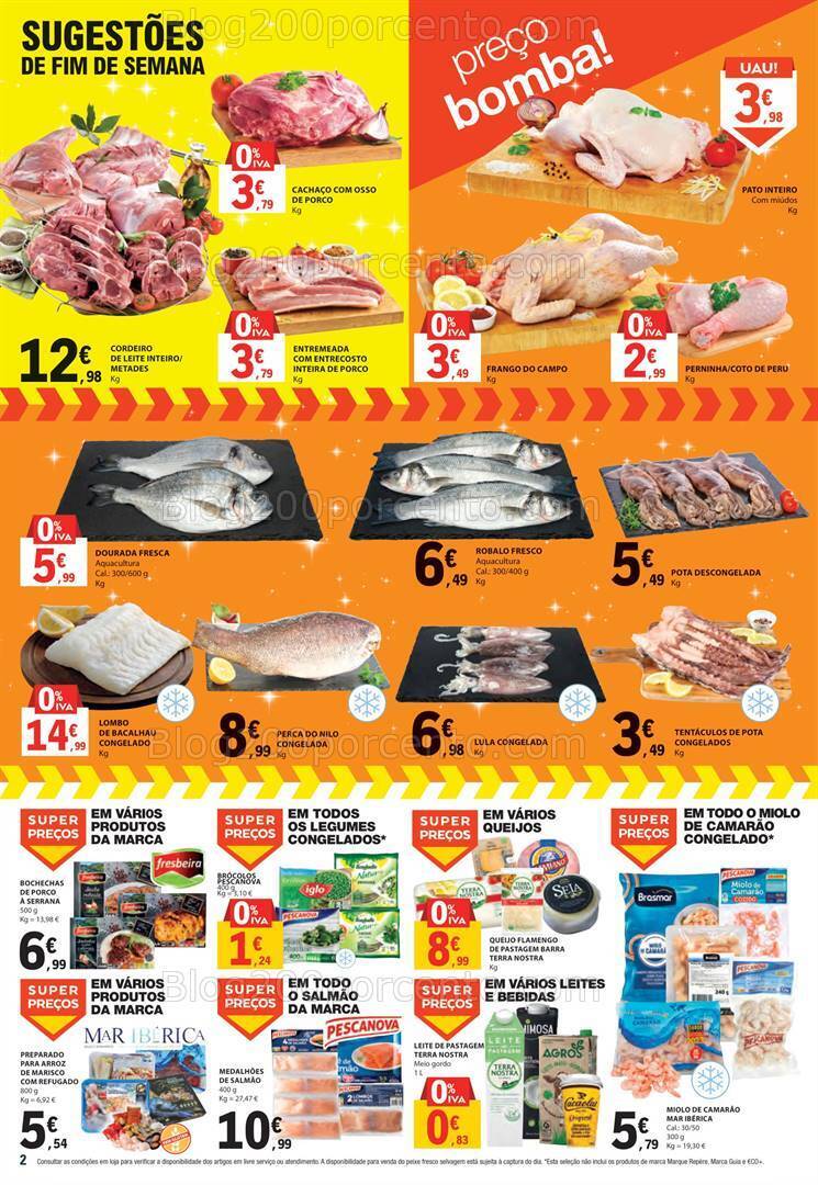 Antevisão Folheto E-LECLERC Promoções Fim de Semana - 15 a 17 dezembro