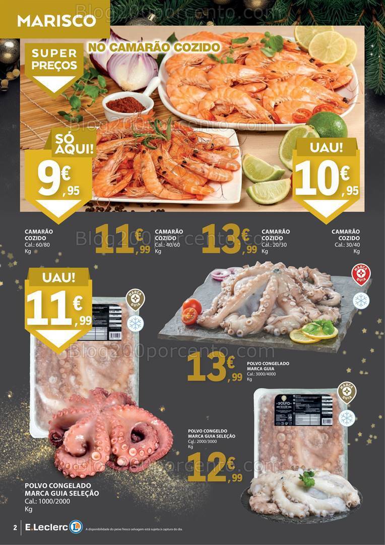 Antevisão Folheto E-LECLERC Final de Ano Promoções de 26 a 31 dezembro