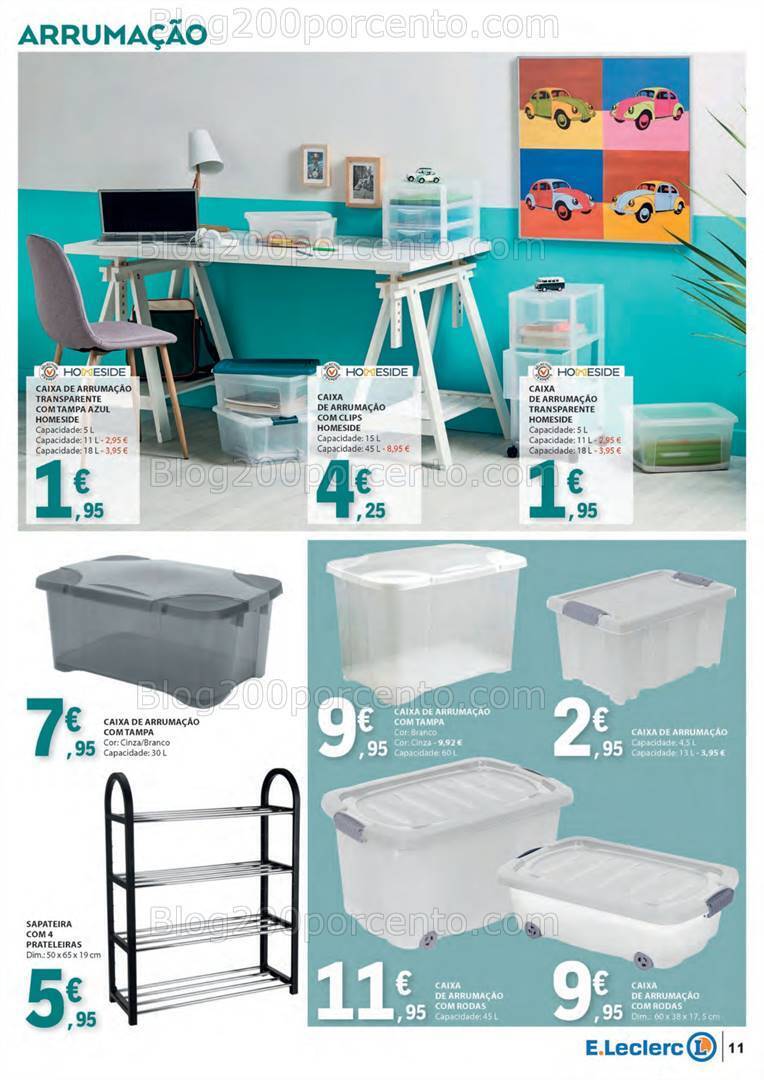 Antevisão Folheto E-LECLERC Bazar Têxtil e Limpeza - 26 dezembro a 7 janeiro